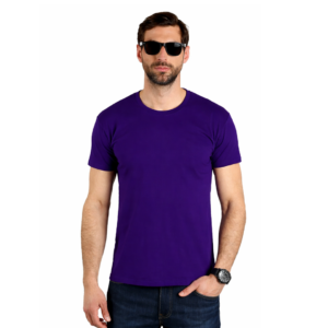 Urban RST Muška Majica Kratak Rukav Ljubičasta