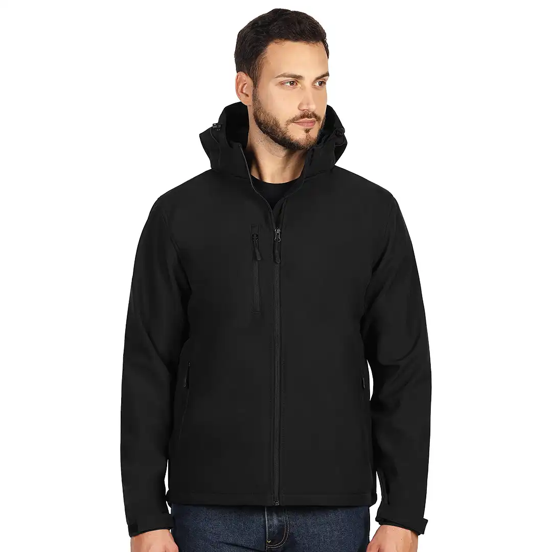 Softshell muška jakna vodootporna RST crna - Slika 2