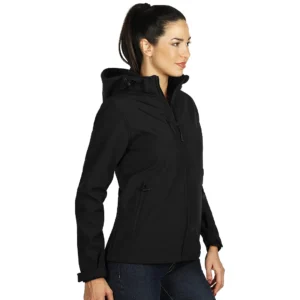 Softshell ženska jakna vodootporna Urban RST crna