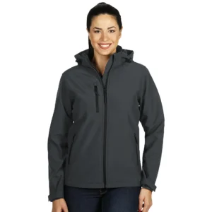 Softshell ženska jakna vodootporna Urban RST siva